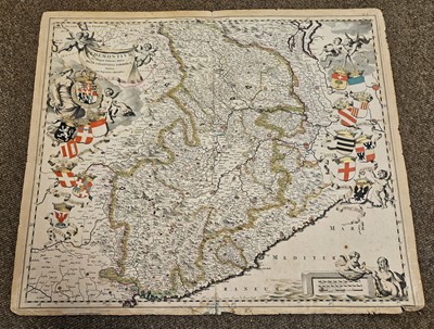 Lot 96 - Europe. A collection of 19 maps, 17th - 19th-century