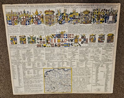 Lot 96 - Europe. A collection of 19 maps, 17th - 19th-century