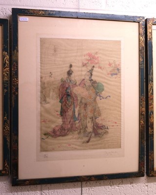 Lot 260 - Lord (Elyse Ashe, 1900-1971). Lighting Lanterns, etching printed in colours, & 2 others