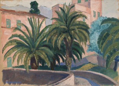 Lot 202 - Gurschner (Herbert, 1901-1975). Palm Trees, circa 1933
