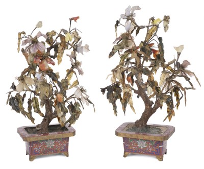 Lot 180 - Chinese bonsai tree displays, late 19th or early 20th century