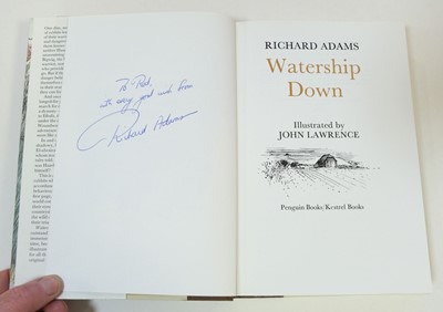 Lot 688 - Adams (Richard). Watership Down, 1st illustrated edition, 1976