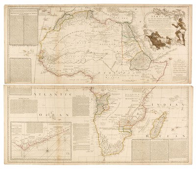 Lot 70 - Africa. Laurie (Robert & Whittle James), Africa with all its States..., 1800