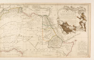 Lot 70 - Africa. Laurie (Robert & Whittle James), Africa with all its States..., 1800