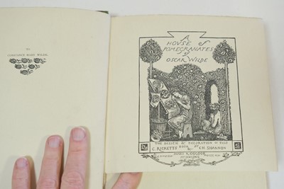 Lot 821 - Wilde (Oscar). A House of Pomegranates, 1st edition, 1891