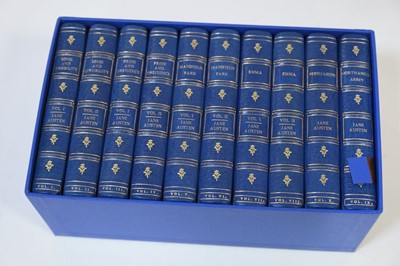 Lot 502 - Austen (Jane). Novels, edited by R.B. Johnson, 10 volumes, 1898