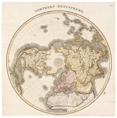 Lot 111 - Polar Regions. Thomson (J. publisher), Southern Hemisphere [and] Northern Hemisphere, 1820