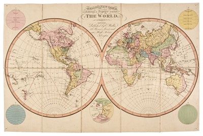 Lot 129 - World. Wallis (Edward), Wallis's New Game exhibiting a Voyage round the World, circa 1820