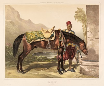 Lot 144 - De Dreux (Alfred). Six lithographs of Horses, circa 1861