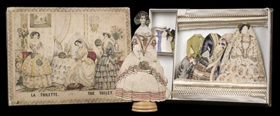 Lot 440 - Paper Doll Game. La Psyche, Paris: Narcon, circa 1850s