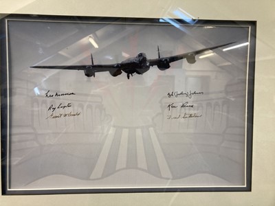 Lot 220 - Dambusters (617 Squadron). Avro Lancaster relic with certificate of authenticity