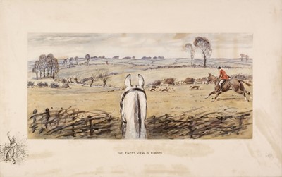 Lot 175 - Payne (Charles Johnson, 'Snaffles'). The Finest View in Europe, circa 1926