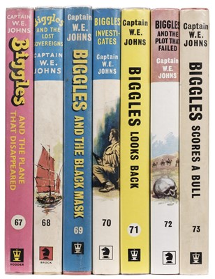 Lot 751 - Johns (W. E.). Biggles and the Plot That Failed, 1st edition, Leicester: Brockhampton Press, 1965