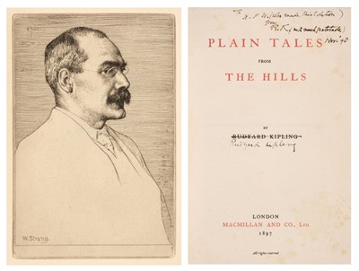 Lot 768 - Kipling (Rudyard). Plain Tales from the Hills, 1897