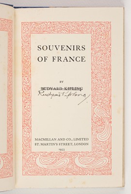 Lot 768 - Kipling (Rudyard). Plain Tales from the Hills, 1897