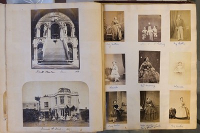 Lot 37 - India. An album of approximately 220 photographs, c. 1860s/1870s