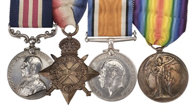 Lot 287 - Four: Private W. Baker, Manchester Regiment