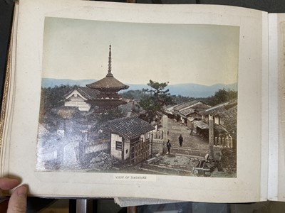 Lot 49 - Japan. An album containing 50 photographs, late 19th century