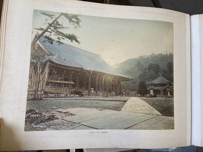 Lot 49 - Japan. An album containing 50 photographs, late 19th century