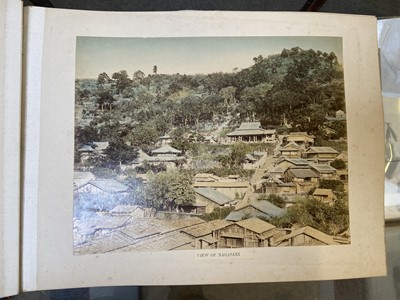 Lot 49 - Japan. An album containing 50 photographs, late 19th century