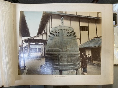 Lot 49 - Japan. An album containing 50 photographs, late 19th century