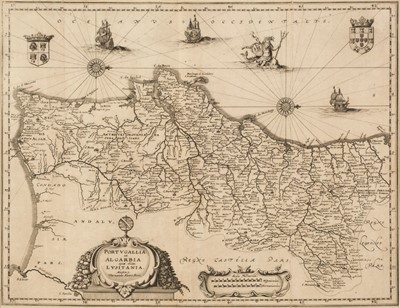 Lot 112 - Portugal. A collection of 25 maps, 17th - 19th century