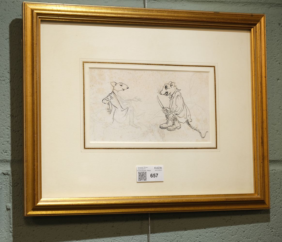 Lot 657 - Rackham (Arthur, 1867-1939). The Town Mouse