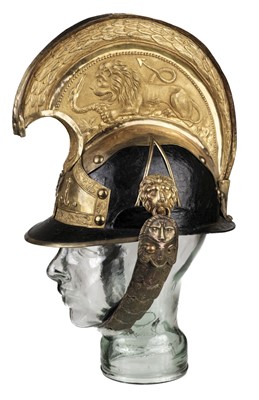 Lot 352 - Austrian Dragoon Officers' Helmet, 19th century