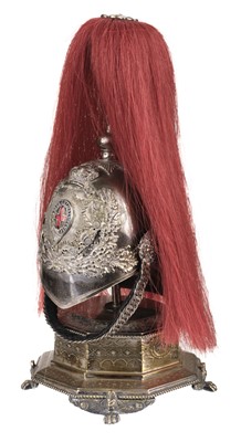 Lot 366 - Helmet. A fine Victorian miniature Albert helmet of the Royal Horse Guards, 1842 pattern