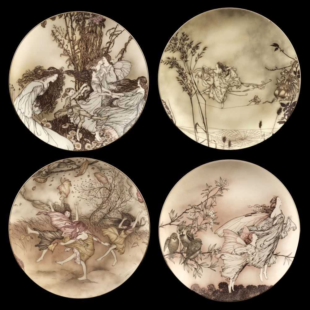 Lot 652 - Rackham (Arthur). A collection of Coalport