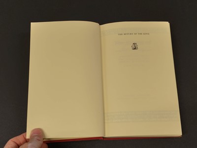 Lot 910 - Tolkien (J. R. R.). The Two Towers, 2nd impression, 1955; The Return of the King, 1955
