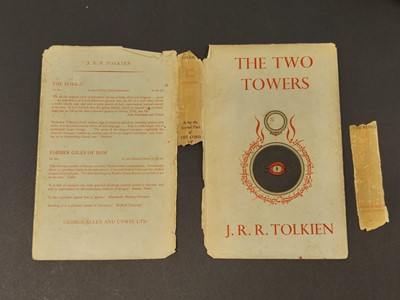 Lot 910 - Tolkien (J. R. R.). The Two Towers, 2nd impression, 1955; The Return of the King, 1955