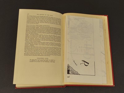 Lot 910 - Tolkien (J. R. R.). The Two Towers, 2nd impression, 1955; The Return of the King, 1955