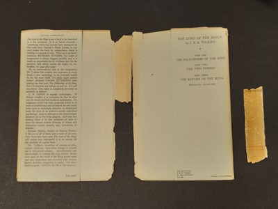 Lot 910 - Tolkien (J. R. R.). The Two Towers, 2nd impression, 1955; The Return of the King, 1955
