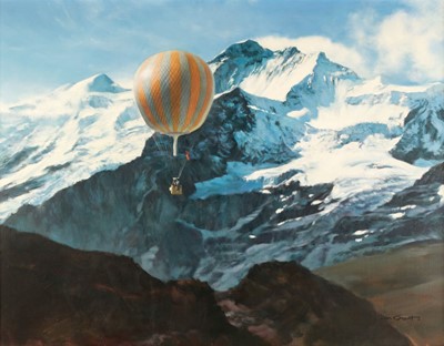 Lot 87 - Grant (Donald, 1930-2001). Ballooning, oil on canvas