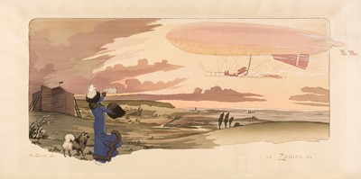 Lot 80 - Bric (George). Le "Zodiac III", circa 1910, colour lithograph