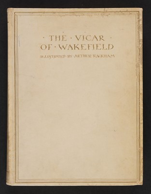 Lot 550 - Rackham (Arthur, illustrator). The Vicar of Wakefield, with original sketch, , 1929