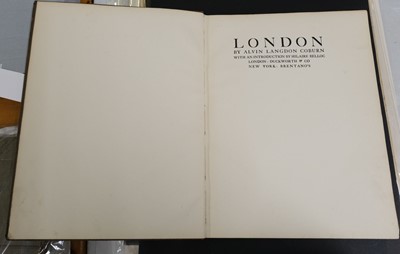 Lot 115 - Coburn (Alvin Langdon, 1882-1966). London, with an Introduction by Hilaire Belloc