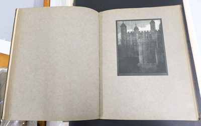 Lot 115 - Coburn (Alvin Langdon, 1882-1966). London, with an Introduction by Hilaire Belloc