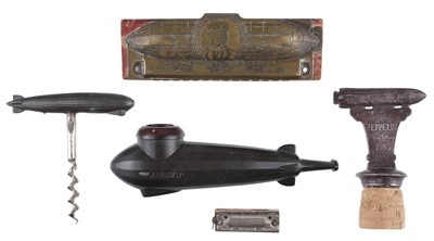 Lot 88 - Zeppelin Collectables. Hohner Aeroband mouth organ, circa 1910