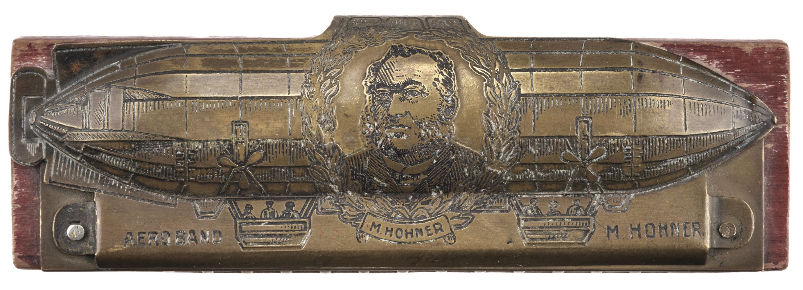 Lot 88 - Zeppelin Collectables. Hohner Aeroband mouth
