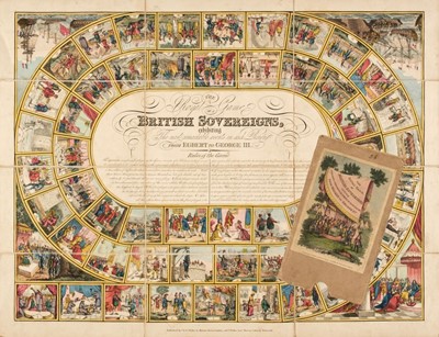 Lot 449 - Wallis (J. & E., publisher). The Royal Game of British Sovereigns, circa 1820