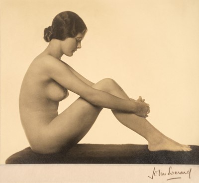 Lot 136 - Everard (John, active 1930s-1966). Two exhibition prints of female nudes, c. 1950