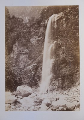 Lot 61 - New Zealand. An album containing 85 photographs of New Zealand, by Burton Bros, c. 1880
