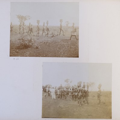 Lot 50 - Kenya and Uganda. An album containing over 80 photographs of Kenya and Uganda, c. 1905