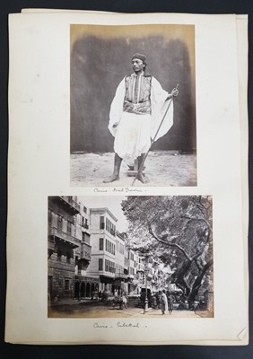 Lot 19 - Egypt. A group of 29 photographs of Egypt, mostly by Frank Mason Good, c. 1865-70