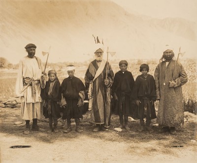 Lot 182 - North-West Frontier Province. A pair of albums containing 54 photographs by Mela Ram & Sons, c. 1923