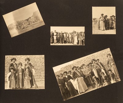 Lot 92 - Burma & Iraq. A pair of photograph albums, c. 1910s