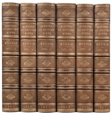Lot 63 - Morris (Rev. F. O.). A History of British Birds, 6 volumes, 1st edition, 1851-57