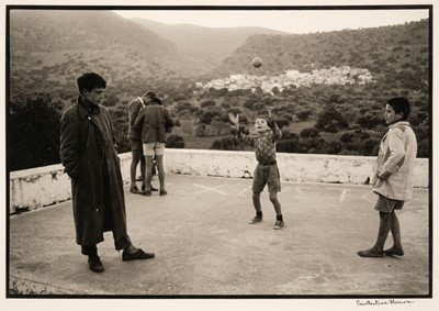 Lot 168 - Manos (Constantine, born 1934). Playing in the Square, Elounta, Crete, 1962-63, printed 1970s